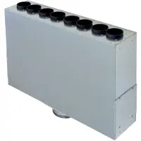 Maico Luftverteiler-Kasten aus Blech, 8-fach MF-BV63-125-8 0018.0525