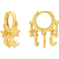 Luxenter Ohrringe in 18 Karat Gelbgold – Praz