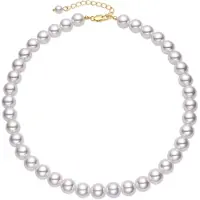 Luxenter Halskette Jamel mit 18 Karat Gelbgold-Finish – JAMEL | Gr.: onesize