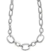 Luxenter Halskette mit Rhodiumbeschichtung – Danli