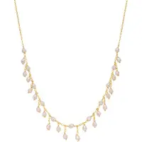 Luxenter Halskette Fyre mit 18 Karat Gelbgold-Finish – FYRE | Gr.: onesize