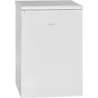 Bomann Gefrierschrank, 85 Liter Nutzinhalt, Gefrierschrank klein mit 3 Gefrierschubladen u. Eiswürfelschale, Mini Fridge mit stufenloser Temperaturreglung, Türanschlag wechselbar - GS 2186.1, weiß
