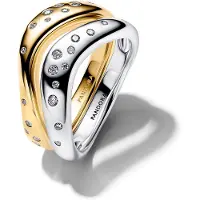 Pandora 164674C01 Ring-Set für Damen Zweifarbig