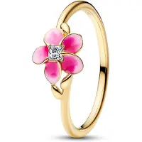 Pandora 163844C01 Damenring Disney Vaiana (Moana) Blume Goldfarben