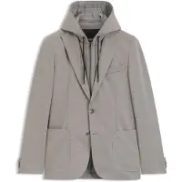 BOSS Slim-Fit Sakko mit integriertem Hoodie Grösse 48