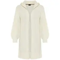 Laura scott Longstrickjacke Übergangsstrick mit Kapuze und Zopfstrick - NEUE KOLLEKTION