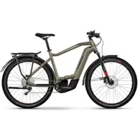 Haibike Trekking 8 High 2024 - sand/red/blue glänzend