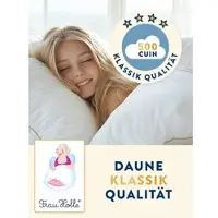 Frau Holle KLASSIK Ganzjahresbettdecke ''MEDIUM'' in Weiß | Gr.: 135 x 200 cm