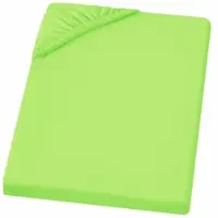 Carpe Sonno Edel-Jersey Spannbettlaken in Apfel-Grün | Gr.: 140x200 cm - 160x200 cm
