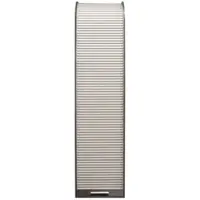 58 aufm Kessel JALOUSIESCHRANK Eadi 46 x 44 x 192 Rollladenschrank Graphit/Weiß