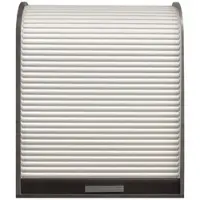 58 aufm Kessel JALOUSIESCHRANK Eada 69 x 44 x 85 Rollladenschrank Graphit/Weiß | Gr.: onesize