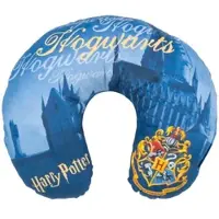 Harry Potter Hogwarts Reise Nackenkissen Reisekissen Nackenhörnchen in blau | Gr.: onesize