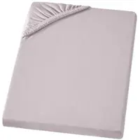 Carpe Sonno Edel-Jersey Spannbettlaken in Platin | Gr.: 180x200 cm - 200x200 cm