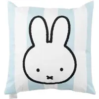 Miffy Kissen Hase Plüsch Dekokissen Zierkissen Kopfkissen 40x40cm in blau/weiß | Gr.: onesize