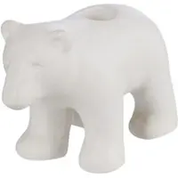 Butlers Kerzenhalter NORTHERN LIGHTS Eisbär in Weiß | Gr.: onesize