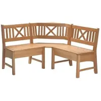58 aufm Kessel ECKBANK Deborah 135 x 135 x 87 Massivholz Buche lackiert | Gr.: onesize