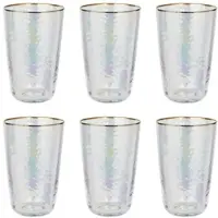 Butlers Longdrinkglas SMERALDA 6er-Set in Durchsichtig | Gr.: onesize
