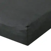 TRAUMSCHLAF Zwirn-Jersey Elasthan Spannbetttuch De-Luxe 180x200 - 200x220 cm | graphit - grau
