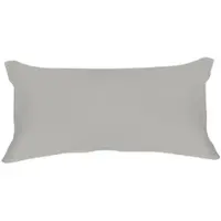 Formesse Bella Donna Jersey Kissenbezug ca. 32x65 cm | grau - grau