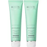 Biotherm Biosource Reinigungschaum normale Haut 2x 2x150 ml Schaum