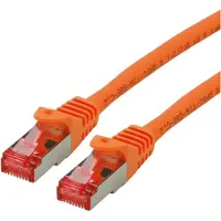 Roline Patchkabel Cat.6 S/FTP (PiMF), Component Level, LSOH, orange, 2 m