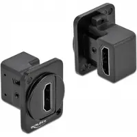 DeLOCK D-Typ Modul HDMI-A 90 Grad gewinkelt Buchse zu Digital/Display/Video (86786)