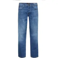 Blend BHRock Herren Jeanshose Hose mit Eingrifftaschen Gürtelschlaufen Stretch Baumwollmischung Regular Fit