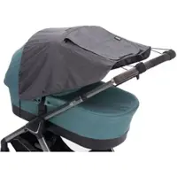 Fillikid Sonnenschutz Deluxe für Buggy und Sportwagen Exclusiv in Grau Melange | Gr.: onesize