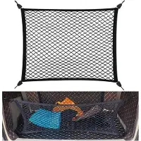 OEM Autobagage-Netz - Kofferraum-Organizer - Gepäck-Transport - Hochelastisch - 80x60 bis 200x110cm - Schwarz