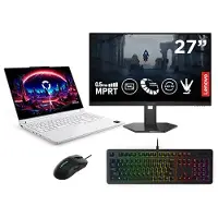 Lenovo Legion 7 16 + Legion 27Q-10 Monitor, Legion Keyboard & Legion Mouse AMD Ryzen AI 7 450 Prozessor 2,00 GHz bis zu 5,10 GHz, Windows 11 Home 64, 1 TB SSD M.2 2242 PCIe 4.0 TLC