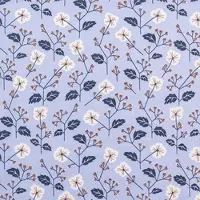Home Fashion , Smilla blue, Lunch-Servietten aufgefaltetes Maß 33 cm x 33 cm, im Viertelfalz, 20 Stück pro Pack, 12 Pack pro Karton