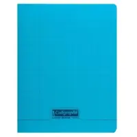 Calligraphe 10x 8000 Polypro, Blue stapled notebook 3/10 24x32 24sh séyès 90g - Blau 18172C