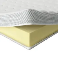 AM Qualitätsmatratzen | Premium Visco-Topper | 180x220 cm | 6 cm Höhe | Matratzentopper | 180/220 | Viscoschaum Topper | Memoryschaum