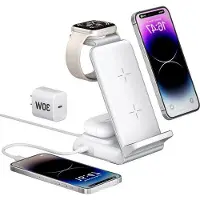 OEM 4-in-1 draadloos oplaadstation für Smartphones, Apple Watch und AirPods
