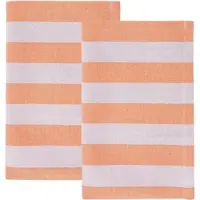 Butlers Küchentuch LITTLE ITALY 2er-Set in Orange / Weiß | Gr.: onesize