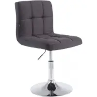 CLP Palma Lounger V2 Stoff Lounger höhenverstellbar und drehbar. schwarz