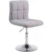 CLP Palma Lounger V2 Stoff Lounger höhenverstellbar und drehbar. grau