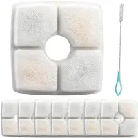 OEM Haus-Tier-Getränkefilter 8er-Pack, Filter mit Harz und Aktivkohle-Substanz, 84oz/2,5L, für Katzen und Haustiere