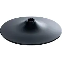 CLP Bodenteller Rund in 4 Größen | Farbe schwarz Größe 38.5 cm