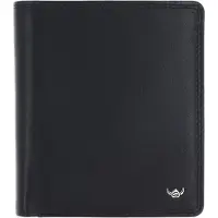 Golden Head Leder Geldbörse Polo RFID Protect Kombischeintasche 1232 Schwarz