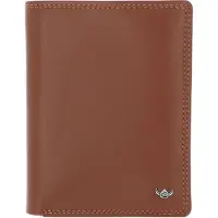 Golden Head Leder Geldbörse Polo RFID Protect Kombischeintasche 1286 Cognac braun