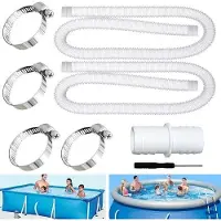 OEM Schwimmbecken-Sprinkler 2 x 32 mm mit 4 metallischen Verbindern, langlebig und flexibel