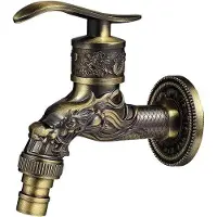 OEM Antike messing Wandarmatur, G1/2", für Küche, Badezimmer und Garten