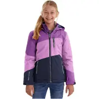 Killtec Outdoorjacke "Lynge GRLS JCKT B" Wasserdichte Winterjacke mit Kapuze, Fleece, verstellbaren Ärmeln
