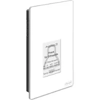 Auerswald TFS-Dialog 400, CE, IP44, Weiß, Glas, Kunststoff, 140 mm, 28 mm
