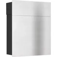 LCD 3010 Briefkasten edelstahl sw.37x31x10mm