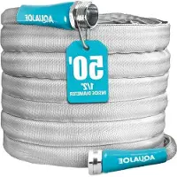 OEM Flexibele Gartenhose - Flexibler Gartenschlauch - Gartensprinkler - Reiß- und abriebfester Stoff - 15 Meter - Grau