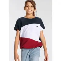 Kangaroos Fledermausshirt kurzärmelig, weit geschnitten, mit peppigem Druck