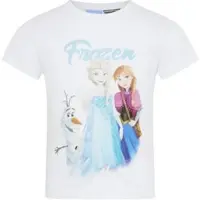 Kidsworld T-Shirt "FROZEN: ELSA & ANNA - Disney Shirt" Kurzarm, Rundhalsausschnitt, bedrucktes Single Jersey
