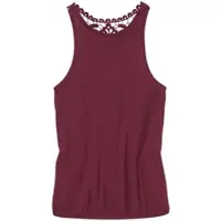 Kidsworld Tanktop "Viskose - Top," mit Spitzeneinsatz im Rücken